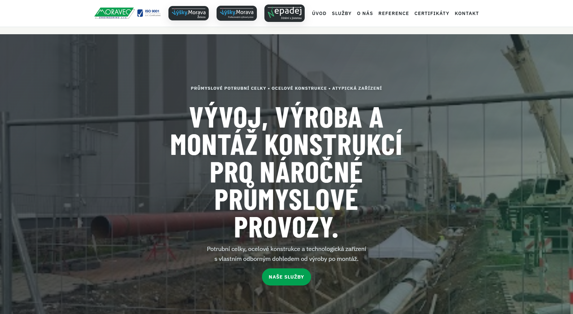 Moravec Engineering s.r.o. nová verze