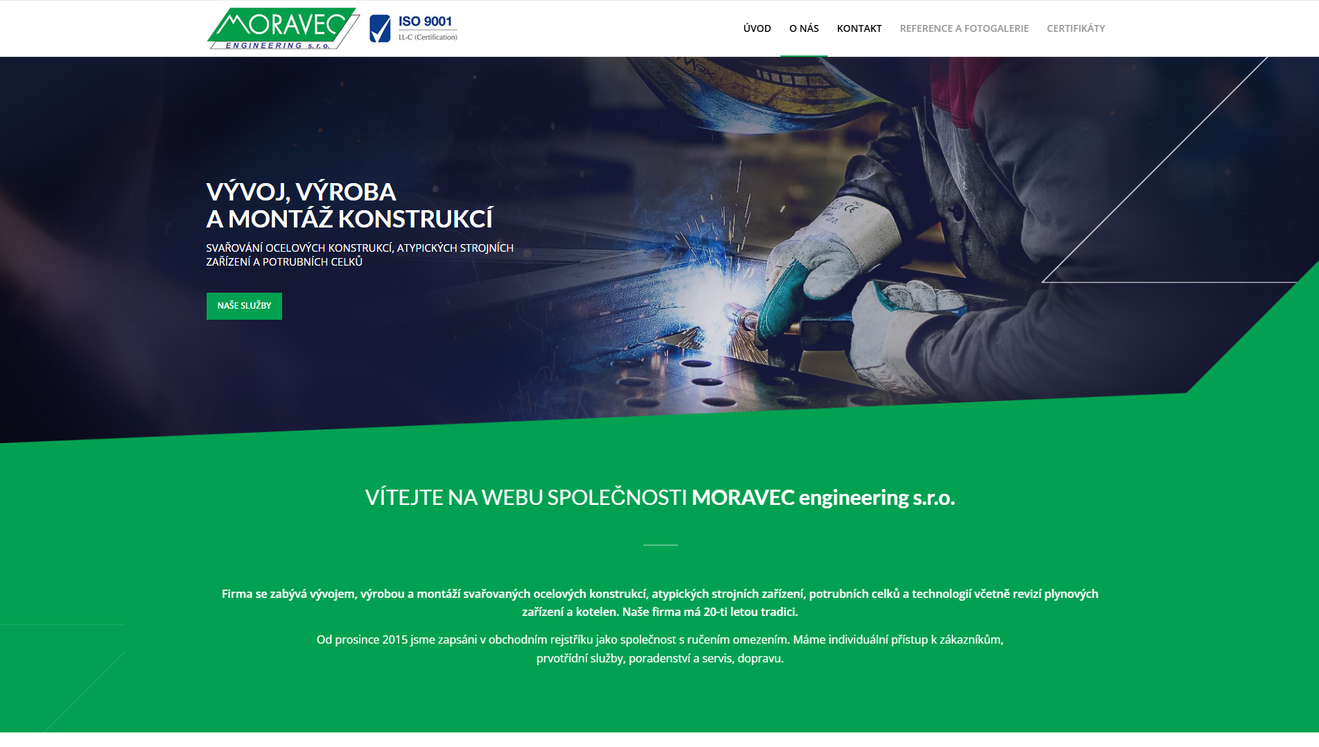 Moravec Engineering s.r.o. původní verze